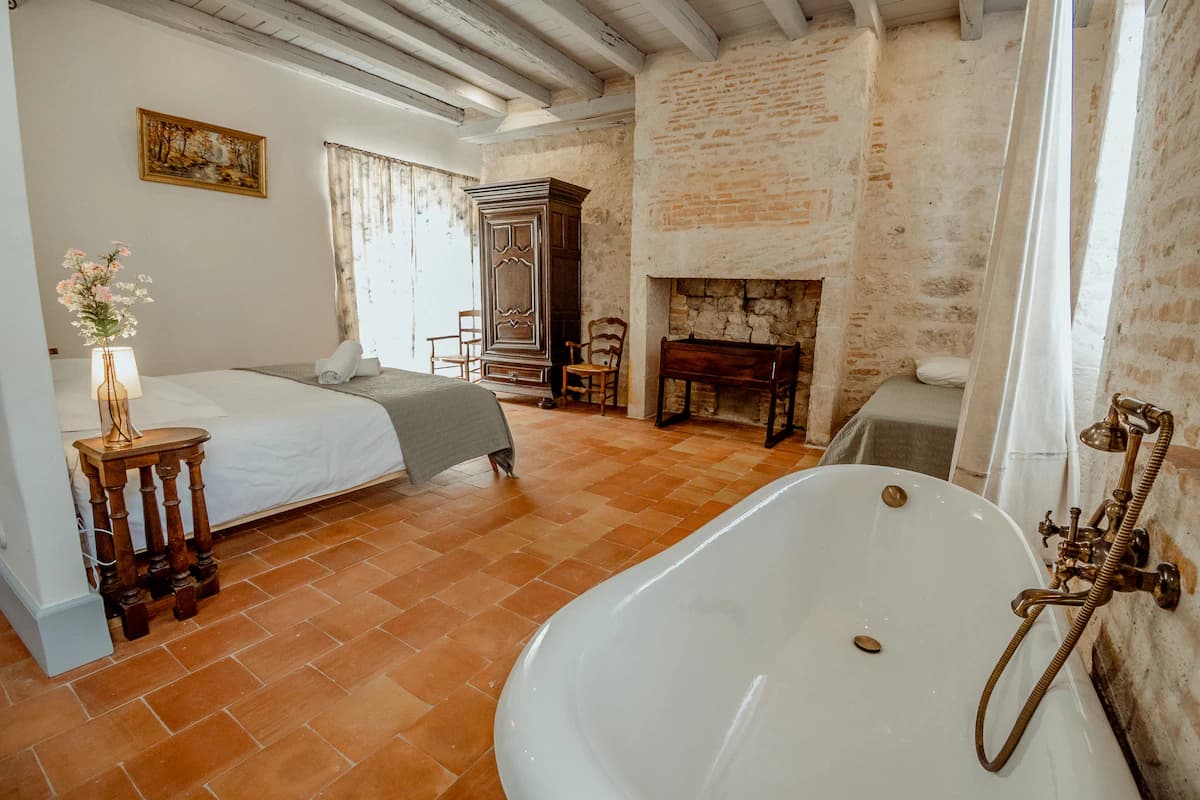Chez Dominique - Chambre bleue à Lauzerte, photo 5