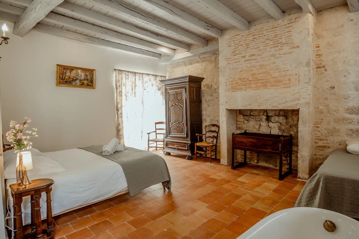 Chez Dominique - Chambre bleue à Lauzerte, photo 11